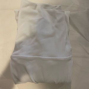 White Lululemon Aligns